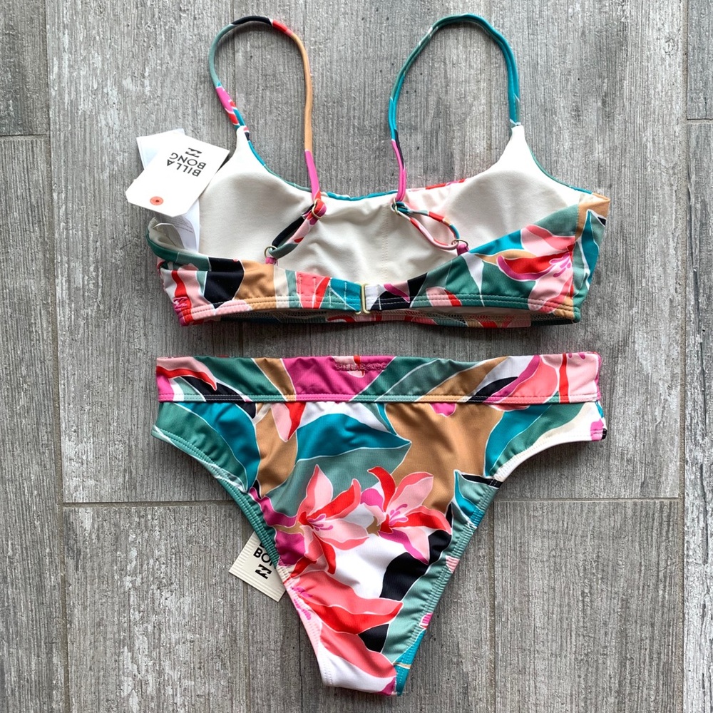 π₯π₯BILLABONG - WILD SUN CROP MAUI BIKINI SETπ₯π₯ - Picture 5 of 8